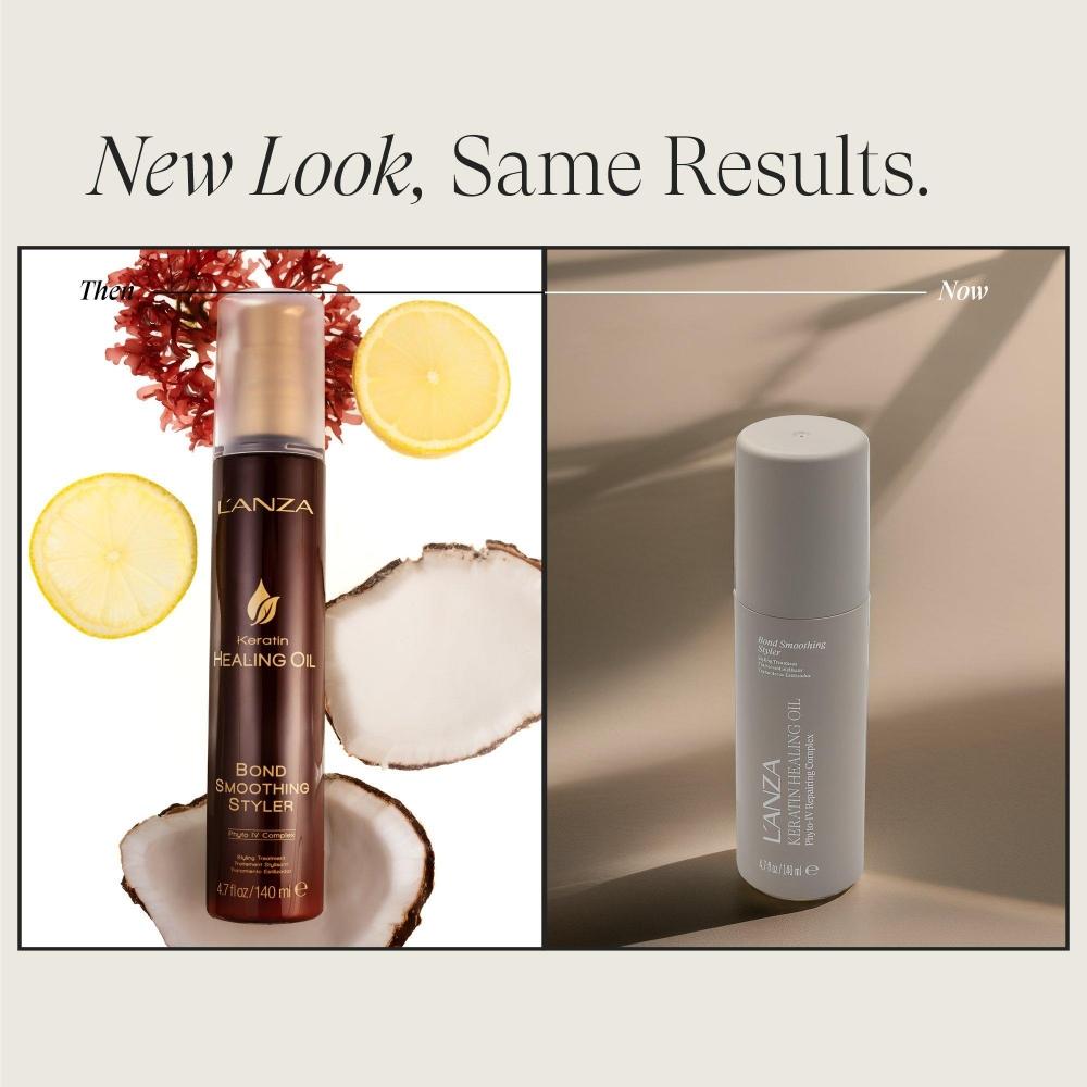 L Anza Keratin heaLing oiL Bond Smoothing styLer 4.7 Oz
