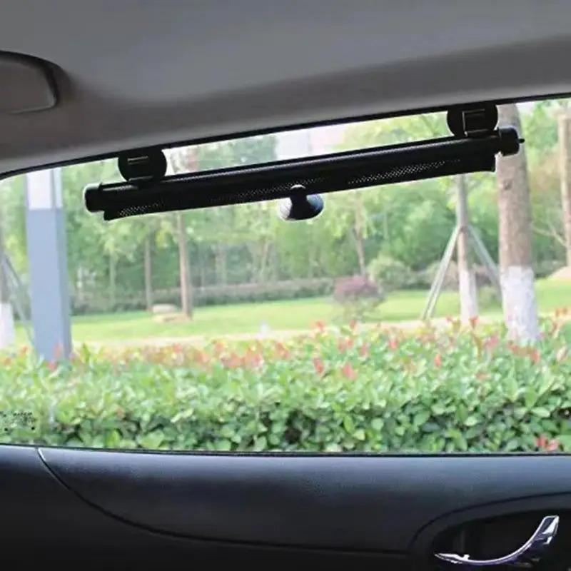 Car Sunshade Side Gear Car Sunshade Side Window for Baby Roller Vehicle Shades with Suction Cups Hooks Pvc Uv for Baby