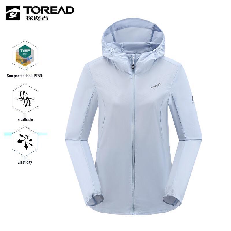 

Toread Women s Hooded UPF50+ Sun Protection Jacket L