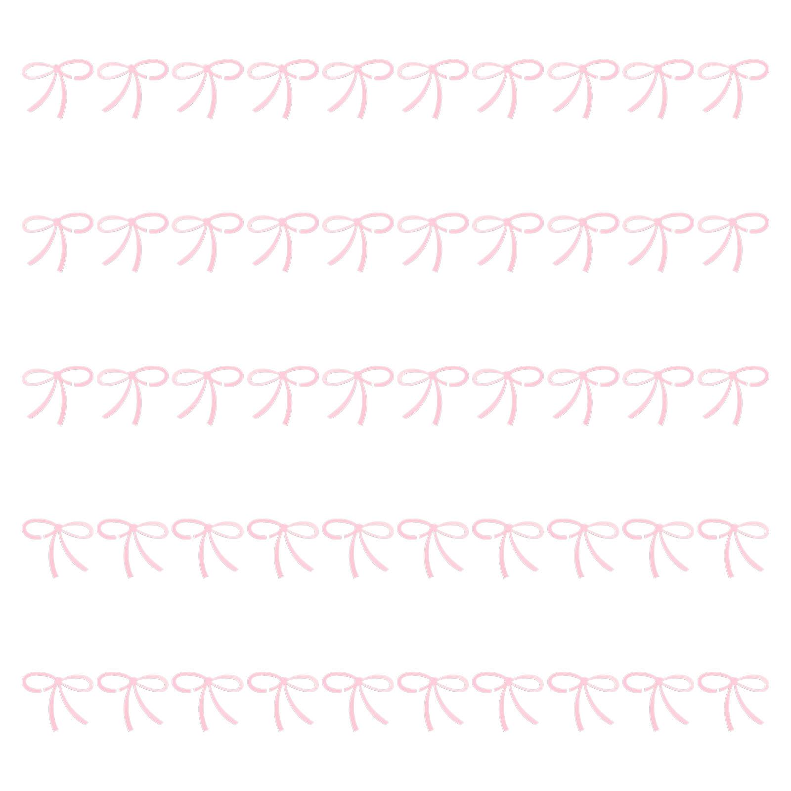 

Набор из 50 элегантных маркеров для напитков в виде бантиков, акриловые аксессуары для винных бокалов в виде бабочек для торжеств и мероприятий розовый