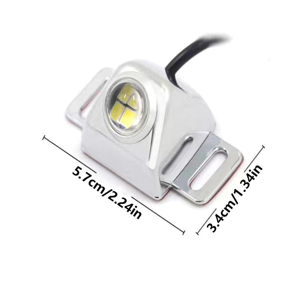 Waterproof Reverse Parking Lamp 12-24V Reverse Auxiliary Light Safety Backup Tail Light Night