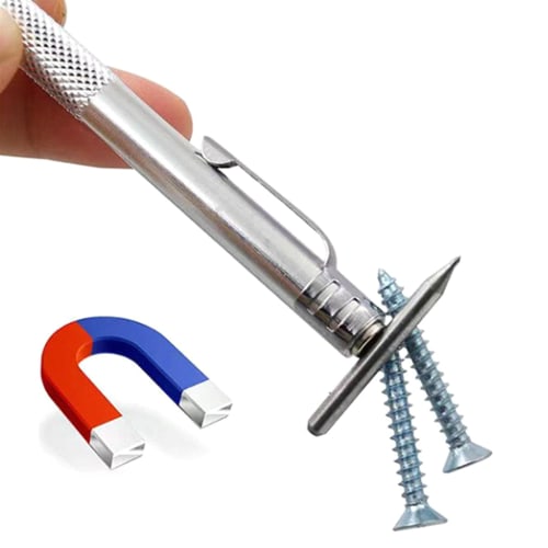 XIANFENGHU Carbide Tip Pen Marking Needle, Strong Magnetic Diamond Scribe Pen, Scribing Tool, Engraving Pen, Glass Cutter Pen, Suitable for Steel Plat