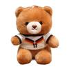 16Cm Football Jersey Bear Plush Pendant Stuffed Dressed Sport Animal Keyring Decor Plushie For Bag Gift