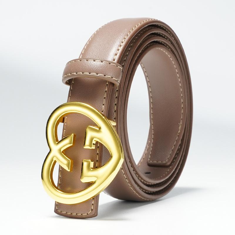 Ceinture Robe Dames Boucle Lisse Robes Femmes Robes Décorées Ceintures Femmes Tout Assorti Ceintures Minces
