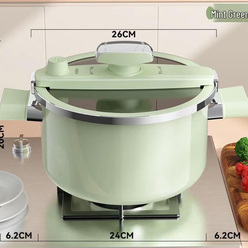 Enamel Micro-Pressure Soup & Stew Pot