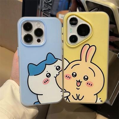 All-inclusive Jelly Two-in-one Mobile Phone Case Imd for Apple 13promax Mobile Phone New Shell Cartoon Couple Mobile Phone Case