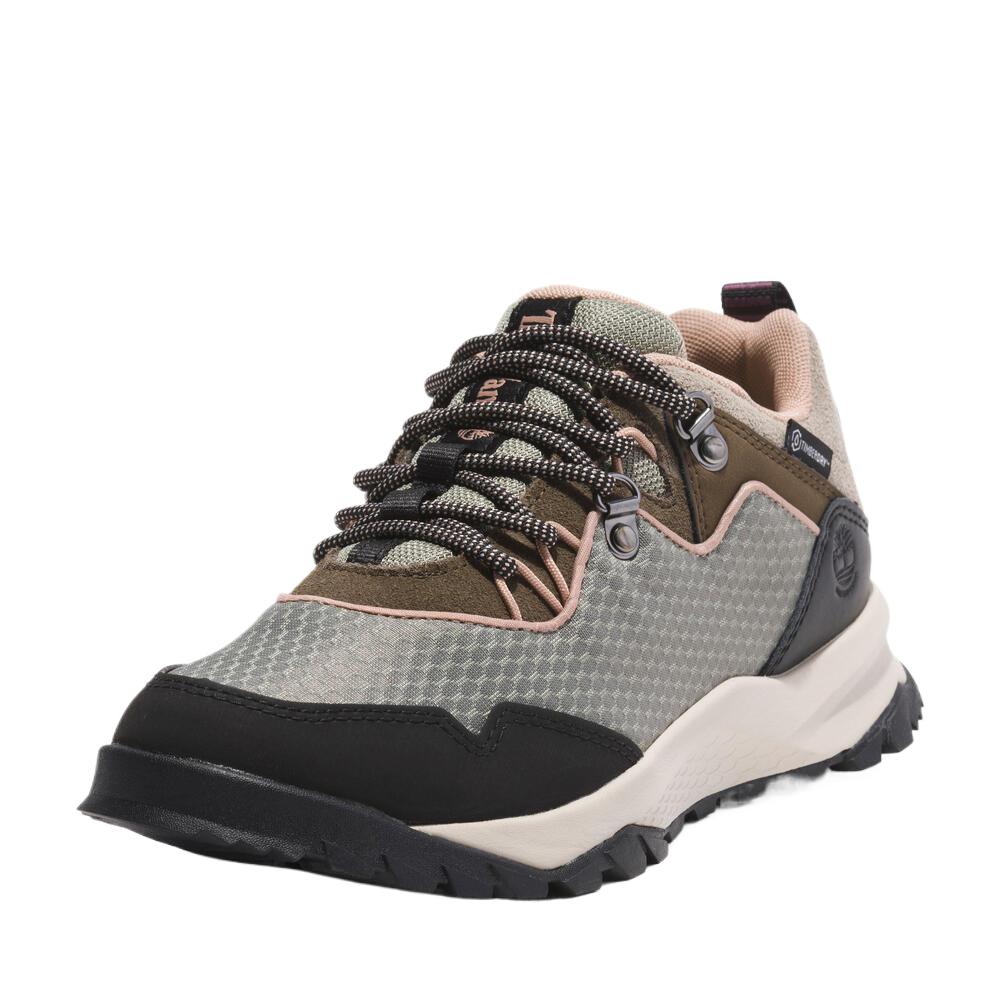 Timberland Lincoln Peak Casual Comfortable Fashion Waterproof Grip Low-Top Hiking Shoes Women hiking shoes Gray TB0A5V98EO4