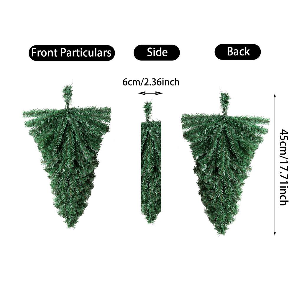 Christmas Hanging Tree Tree Indoor Wall Green Decoration Tree Christmas Wall Hanging Decoration