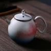 Ceramic Kiln-Formed Teapot Retro Style Handmade Tea Infuser Kung Fu Tea Set