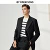 By Creations Pure Linen Double-Breasted Suit