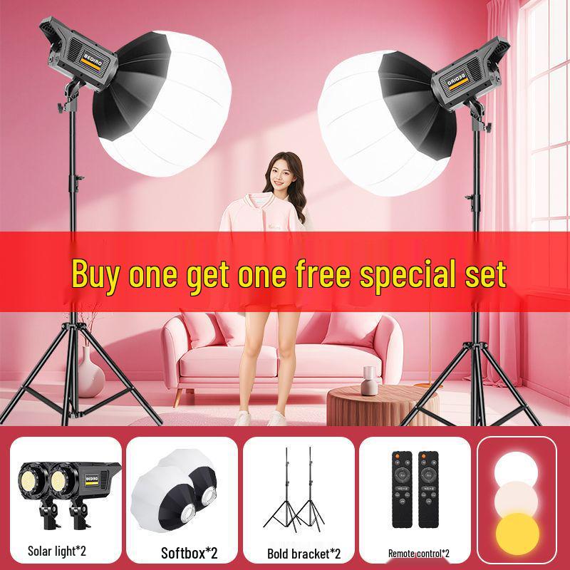 Zheyu Bright Spherical Fill Light for Indoor Live Streaming and Photography