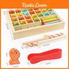 Educational Wooden Fishing Game For Children With Magnetic Fish Learning Puzzle For Kids