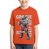 Jiu-Jitsu Grappling Anime Animal Dog Graphic 3D Printed T-Shirt Polyester Kid TShirt Gentle Quick Dry Stretch Childrens T-shirt