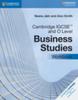 The Cambridge IGCSE??? and O Level Business Studies Workbook Book