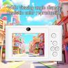 48Mp Çift Lensli 2.8 İnç Dijital Video Kamera Ips 4K Dijital Kamera Af 16X Dijital Zoom Flaş Çocuklar İçin Öğrenci Doğum Günü Hediyesi