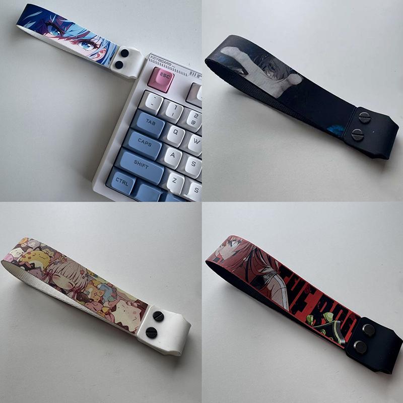Cartoon Anime Keyboard Straps Keyboard Ribbon Customization Magnetic Axis Keyboard Strap Wooting Atk68 Drunkdeer Looting Decor