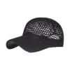 Breathable Net Baseball Hats Waterproof Summer Sun Hat Fashion Mesh Baseball Cap  For Man Women