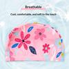 Kids Cartoon Print Swim Cap High Elasticity Waterproof Swimming Hat For Boys Girls Pool Beach Water Sports