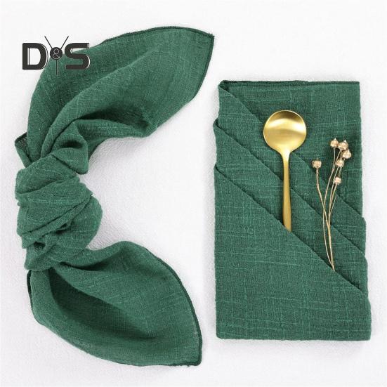 Boho gázové ubrousky, pratelné bavlněné gázové ubrousky, rustikální styl, jednobarevné ubrousky pro miminko, svatební čajový dýchánek, dekorace