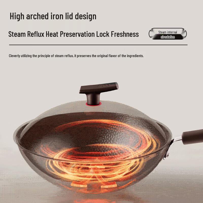 SUPOR HC36YT1 Titanium Iron Non-stick Wok