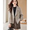 Si Shui Nian Hua Women's Elegant Short Wool Coat
