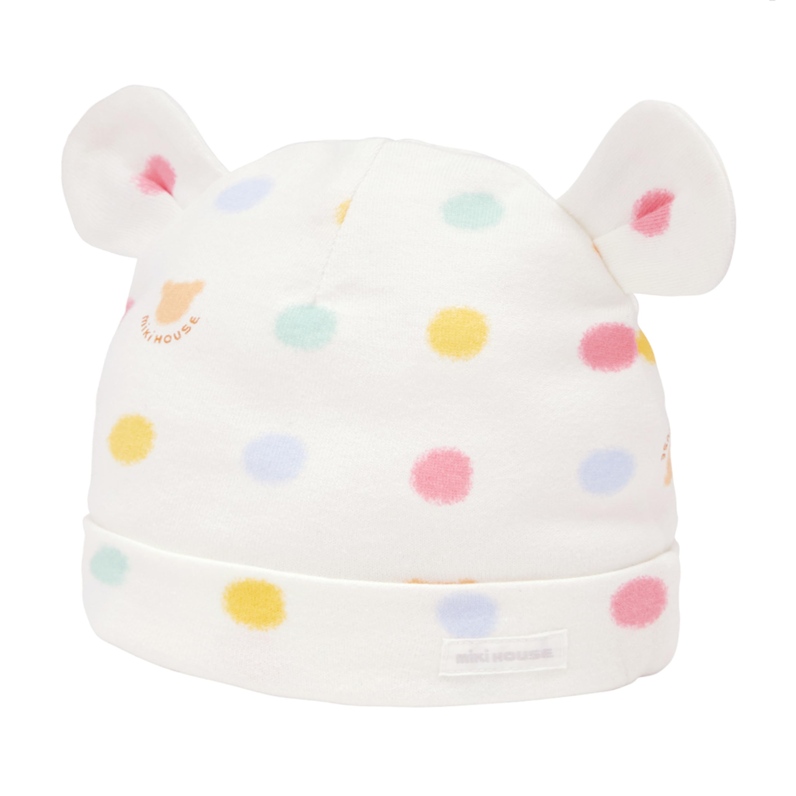 

Капюшон Детский капюшон Шляпа Сделано в Японии Мальчики Девочки Новорожденные Подготовка к рождению Младенец Младенец Детская одежда Свободный размер Слоновая кость [Miki House] 40-9238-495 (36-40см) слоновая кость