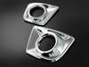 BRIGHTZ Chrome Fog Light Covers for Alto Turbo RS HA36S Compatible with HA and 36 Alto Turbo RS [FOG-COV-054] HA36, A36, (Product Code 23643)