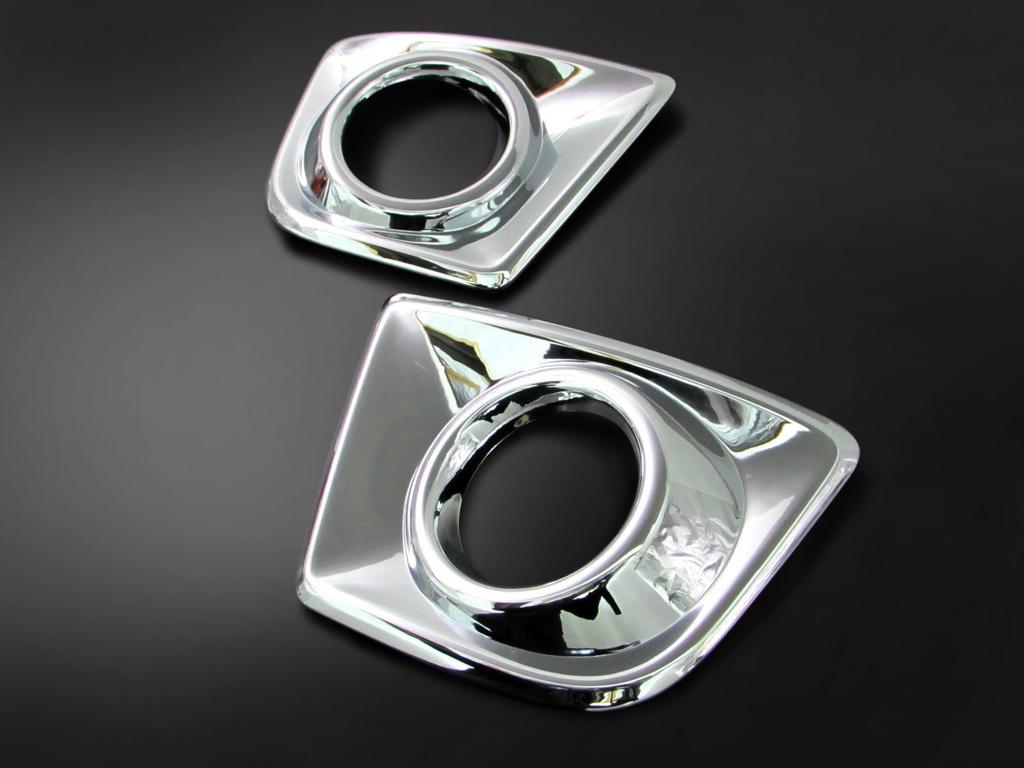 BRIGHTZ Chrome Fog Light Covers for Alto Turbo RS HA36S Compatible with HA and 36 Alto Turbo RS [FOG-COV-054] HA36, A36, (Product Code 23643)