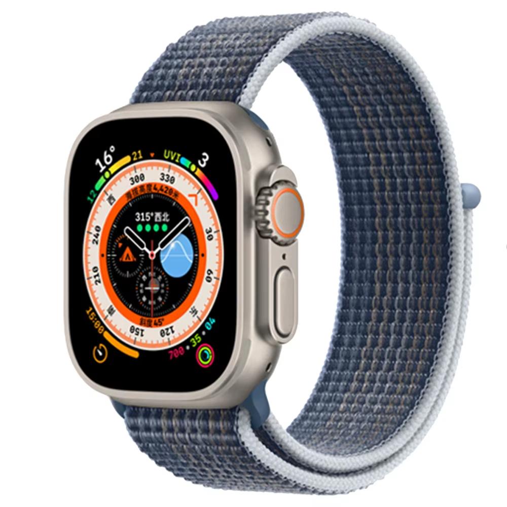 Cinturino in Nylon a Passante Per Apple Watch Bands 46mm 44mm 40mm 41mm 45mm 42mm Cinturino Originale iWatch Serie 11 10 SE 9 8 Ultra 3