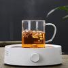 Thickened Heat Resistant Glass Cup Transparent with Cover Filter Flower Tea Cup Office Water Cup Women Tea Water Separation Tea Cup