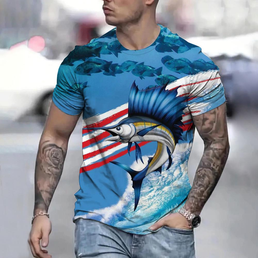 2024 Fishing Shirt Casual Loose Men Short Sleeve T Shirts UV Protection Tops Wear Summer Fishing Apparel Camiseta De Pesca Tops
