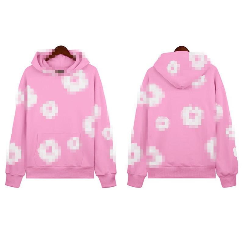 Mens Streetwear Hoodie Cotton Blend Sweatshirt Couple Casual Hip Hop Pullover