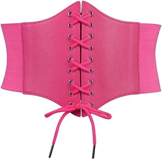 Kobiety Cummerbunds w pasie szerokie paski moda Casual luksusowa marka sukienka zasznurować luźna, ciasna talia w klatce piersiowej jednolity kolor AL101