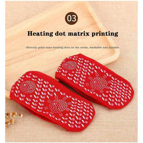 Thermal Magnetic Socks Tourmaline Socks Unisex Foot Massager 1Pair Sport Sock Self-Heating