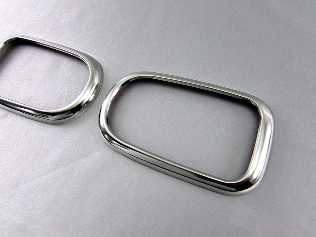 BRIGHTZ Finish Stainless Steel Inner Door Handle Set for Town Ace Trucks and 413 and Ultra-Mirror Covers, Plated, 2-Piece [INS-DHC-087] 402, 403, 412,