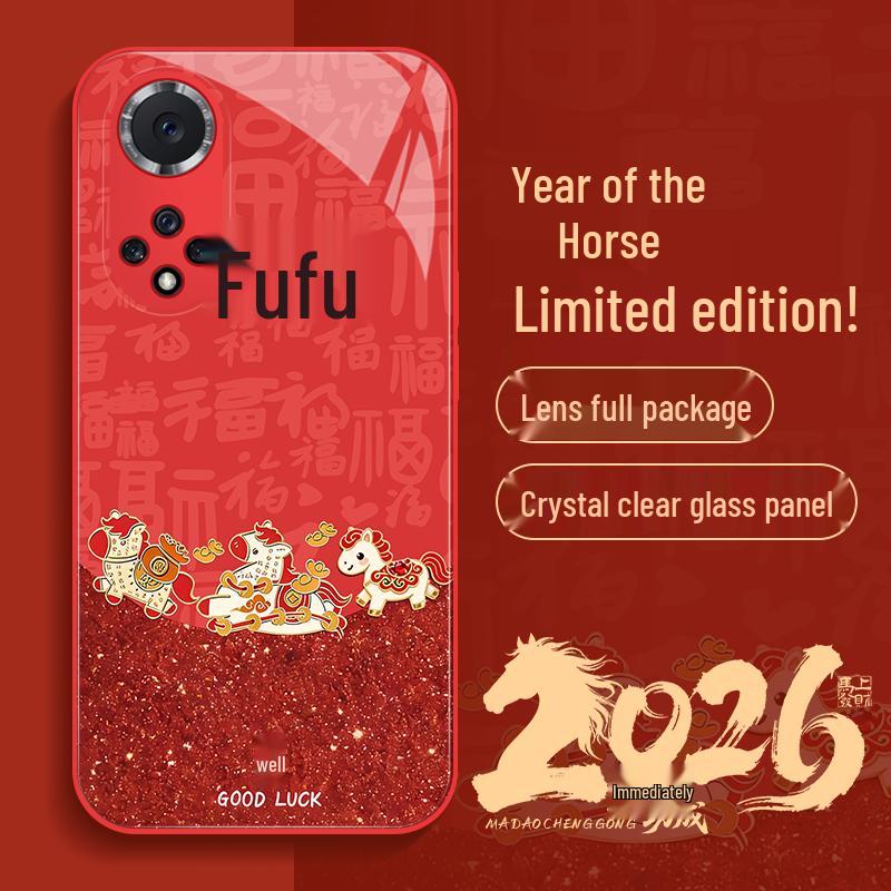 Huawei Nova 9 Chinese Red New Year Guochao Shockproof Phone Case
