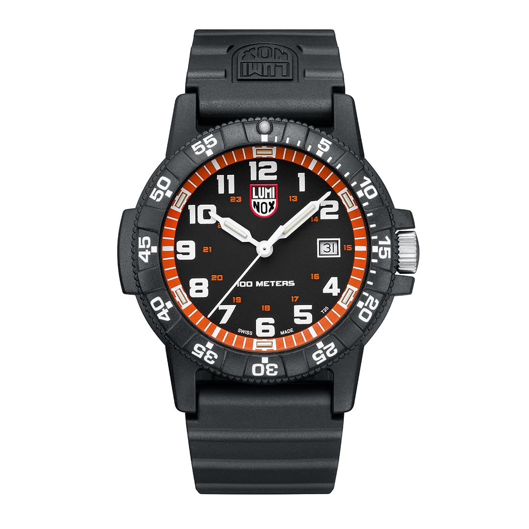 

Годинник Luminox LEATHERBACK SEA TURTLE GIANT 0320 SERIES Чорний [Liberta] Diver s Ref.0329.1 Чоловічі помаранчевий