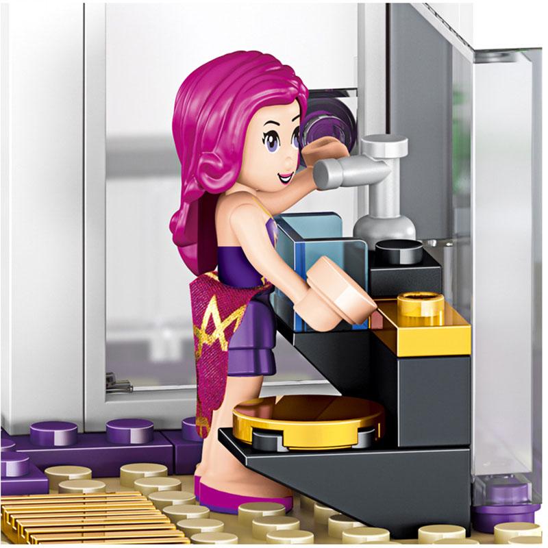 Villa Building Model Building Blocks Toys Friends Series Kids Educational Toys Gifts