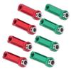 4 Pcs RC Link Rod End M4 Thread CW 7mm High Strength Alloy Ball Joint Head for 1/10 Model Car
