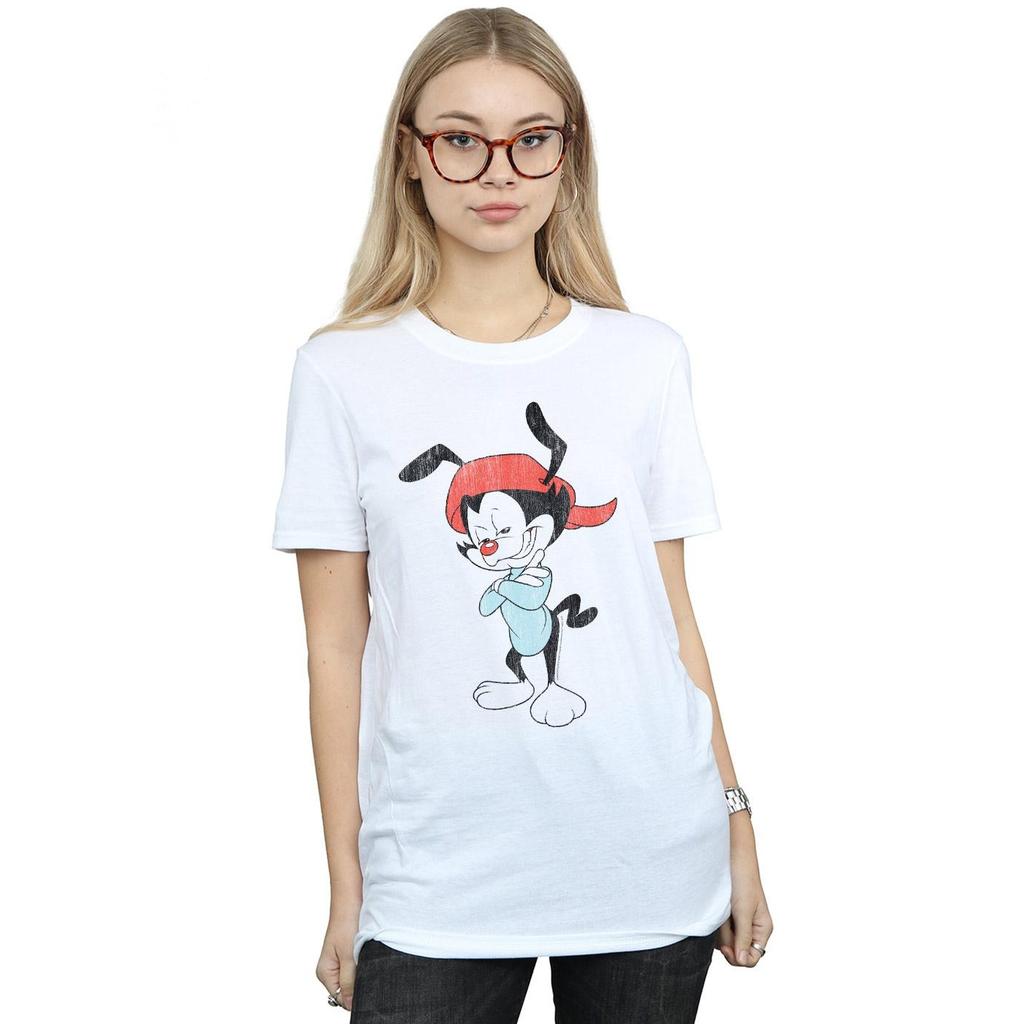 Animaniacs Womens/Ladies Wakko Classic Pose Cotton Boyfriend T-Shirt