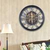 Retro Industrial Style Wall Clock Personalized Coffee Bar Quartz Clock Wall Wall Clock