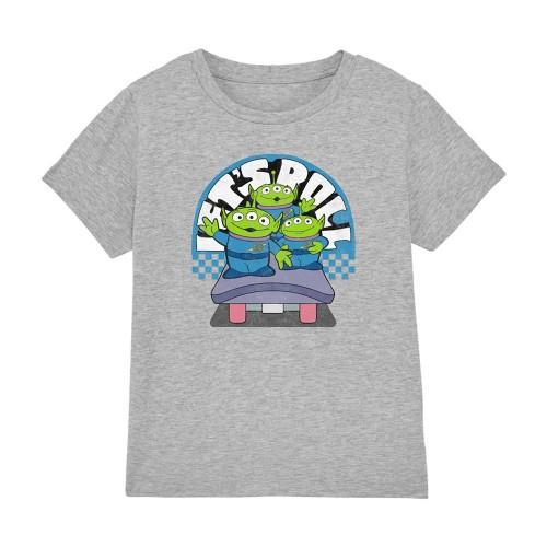 Toy Story Boys Let´s Roll Aliens Heather T-Shirt