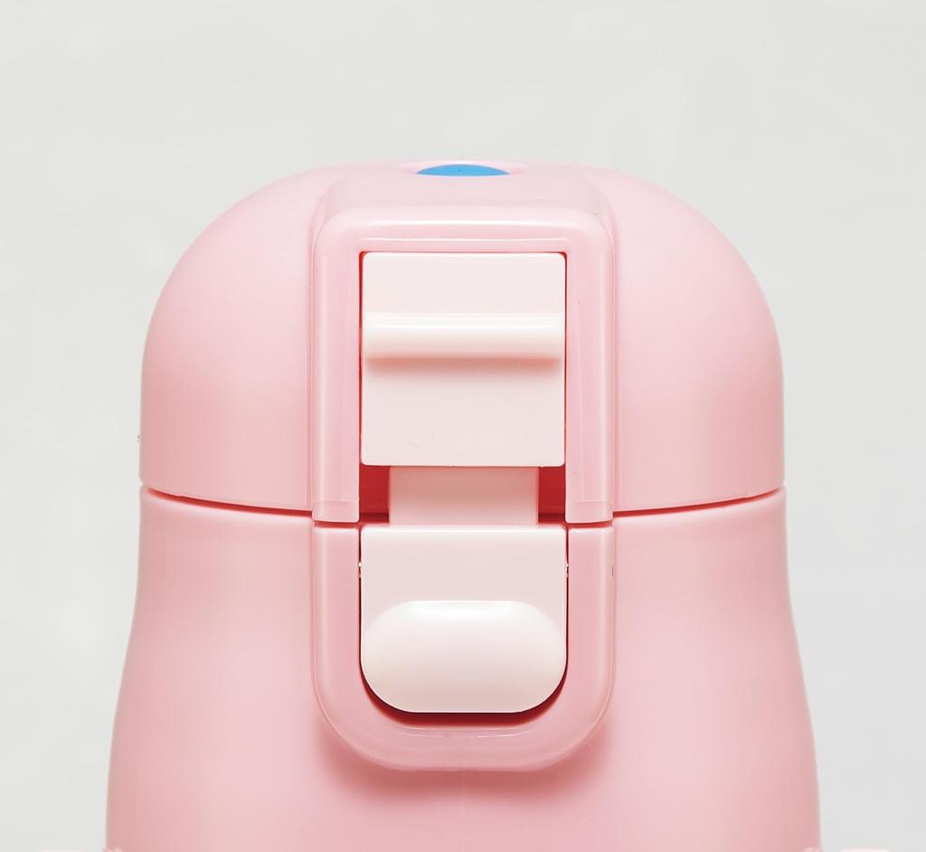 Skater Children's Water Bottle, 470ml, Direct Drinking, Sanrio My Melody Big Ribbon, Girls', Insulated, Stainless Steel, Lightweight, Sports Bottle,