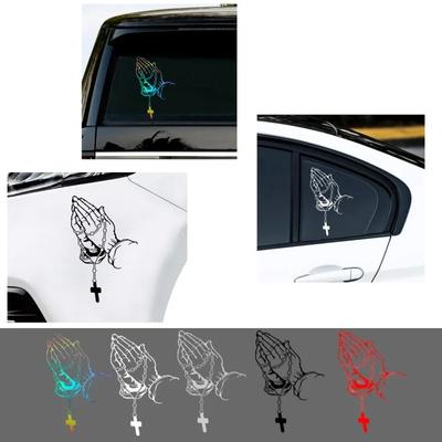 Samolepka na auto personalizovaná bergamotový růženec gesto samolepka na auto karoserie sklo dekorace reflexní samolepka atuo dekorativní doplněk