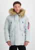 Зимняя куртка Alpha Industries Polar Jacket (123144) пастельно-серый