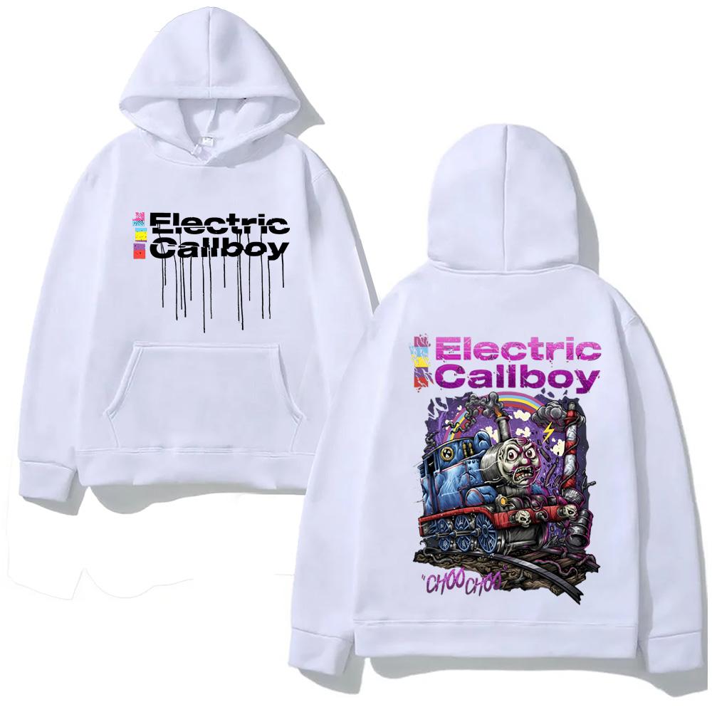 Electric Callboy Hoodie Punk 2025New Album Fashion Sweatshirt Graphic Printing Grunge Clothing Retro High Quality Hoody