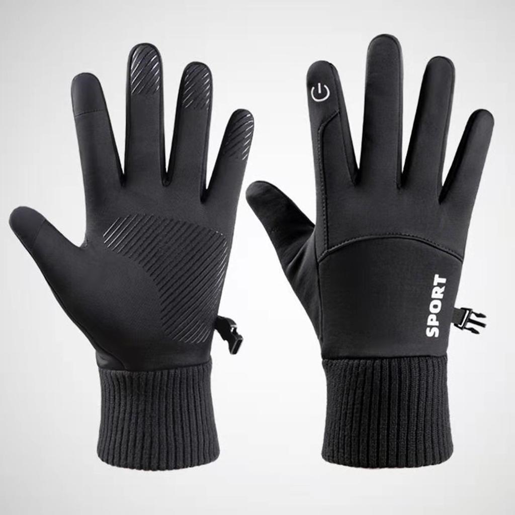 Gants D'hiver Chauds Pour Femme - Double Couche, écran Tactile, Coupe-vent, Pour Vélo, Moto, Ski