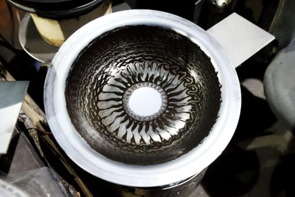 Advanced Door HANAKO Hammered Titanium Handle Frying Pan 28cm (2.3mm) HF-28