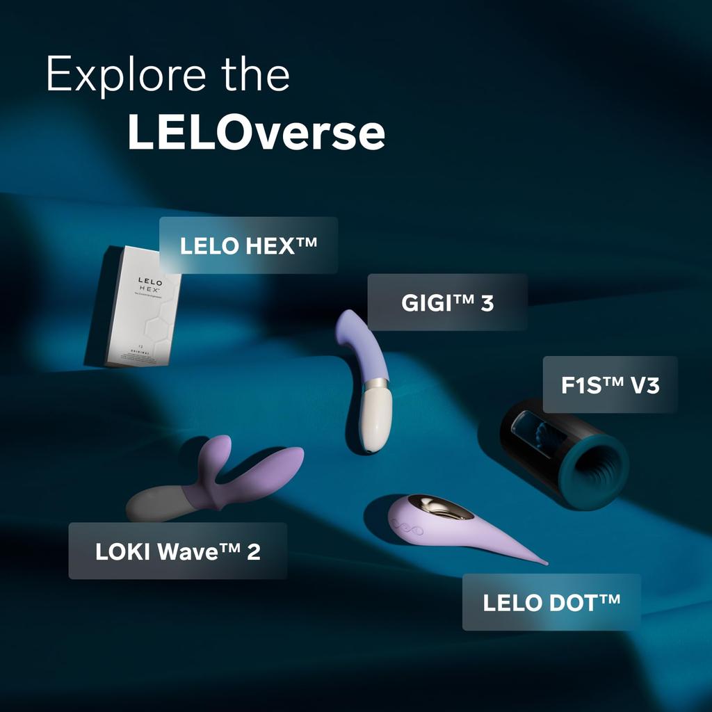 LELO Loki Wave 2 Prostate Vibrator for Men 12 Pleasure Electric Anal Male Anal Waterproof Prostate Massager for Men - Settings, Enemagra, Vibrator,