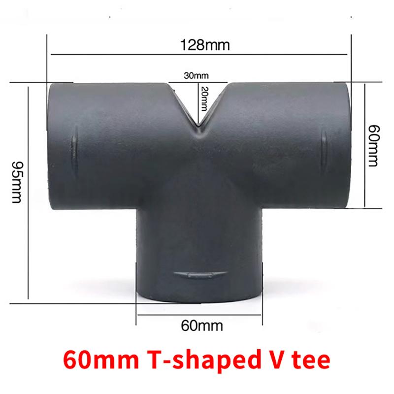 1Pcs Y T L Flat Piece Elbow Pipe Outlet Exhaust Joiner Connector Air Vent Ducting For Webasto Eberspaecher Diesel Parking Heater